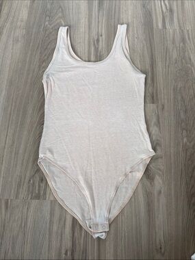 Forever 21 Light Pink Tank Bodysuit